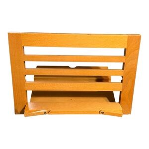 Annova Wooden Adjustable Recipe Book Holder